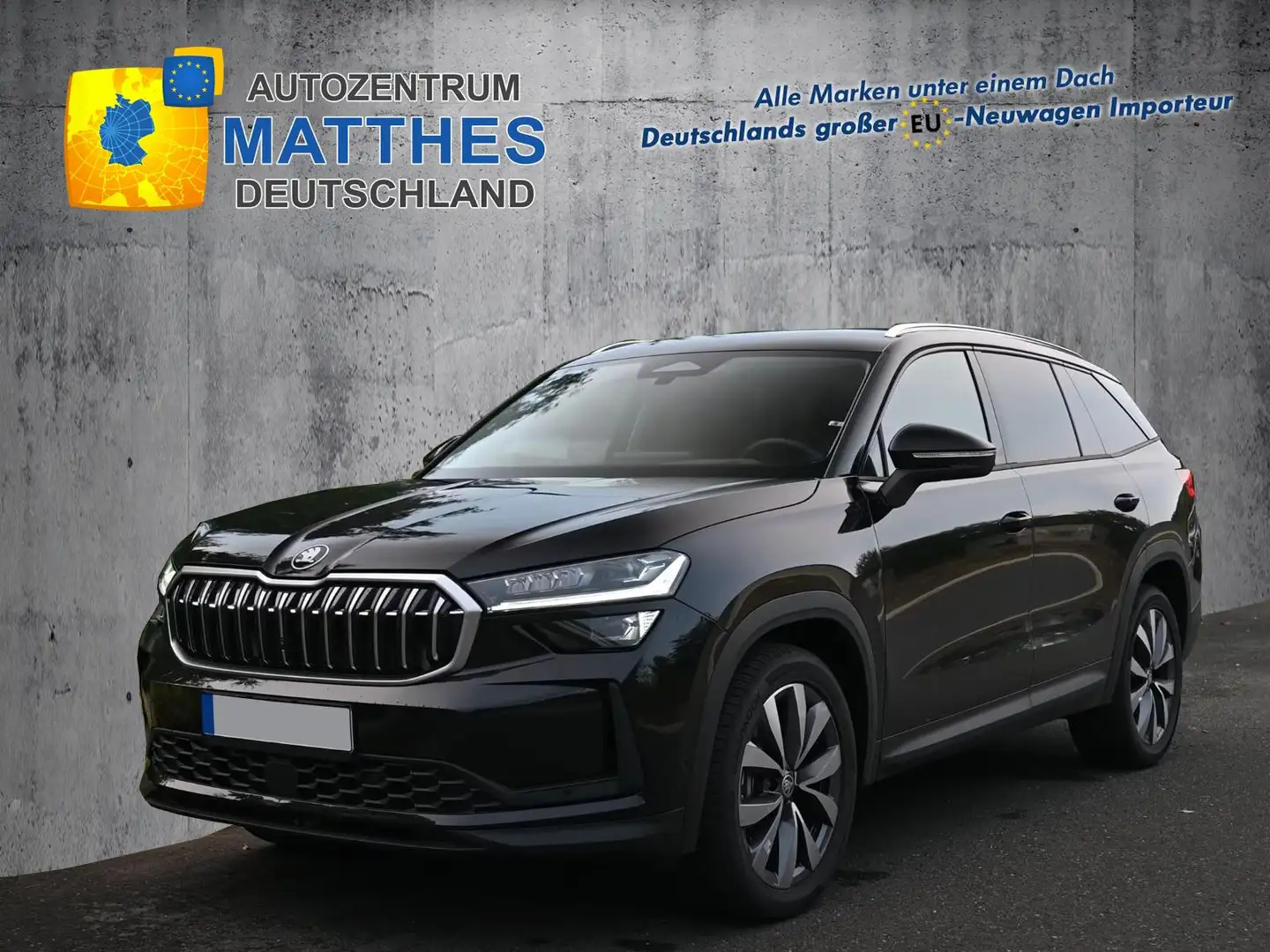 Skoda Kodiaq 1.5 TSI mHEV DSG Aktion! 7 Sitzer Panorama Fami... Černá - 1