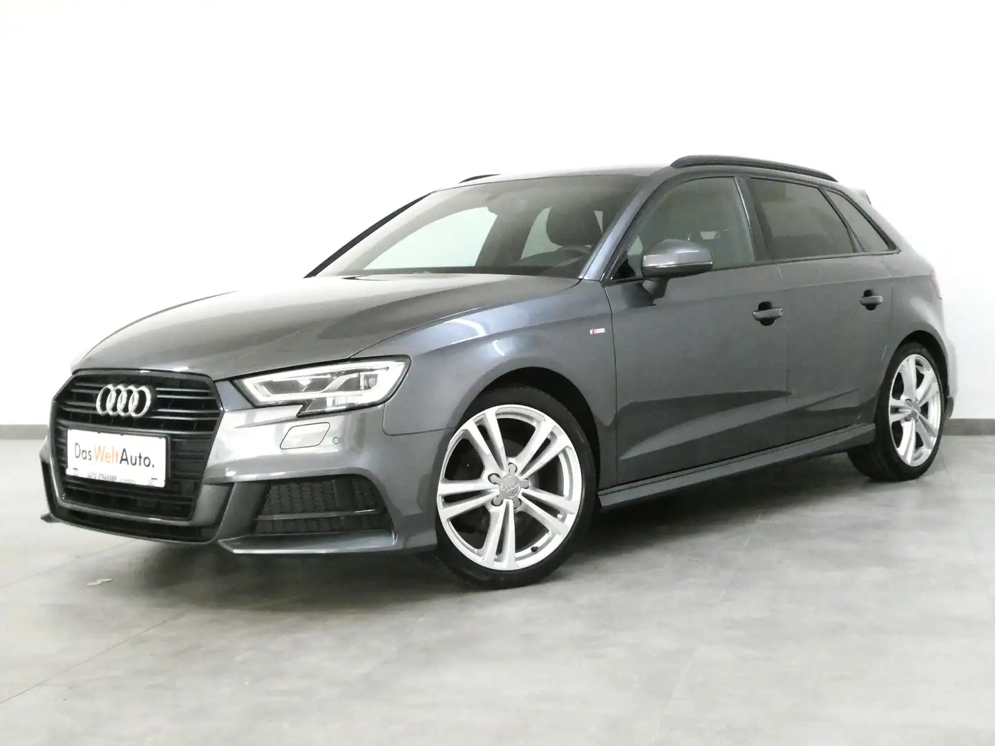 Audi A3 SB "S-Line" Optikpaket Titanschwarz LED virtual Grau - 1