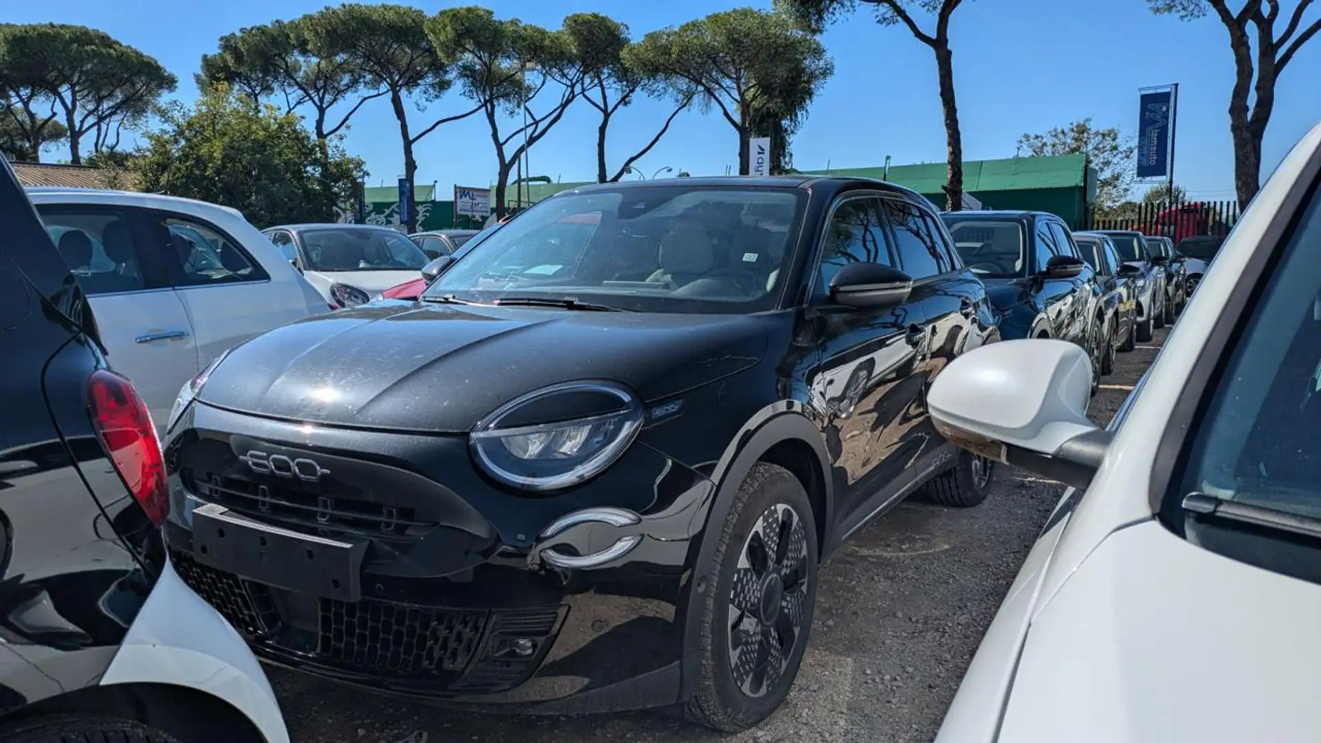 Fiat 600 LA PRIMA 1.2cc 100cv HYBRID-FULL MEDIA PACK INCL. Bianco - 1