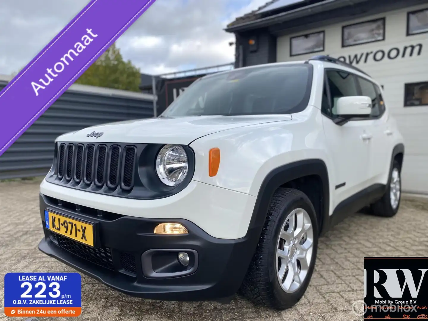 Jeep Renegade 1.4 Limited AUTOMAAT*TREKHAAK*NAVI*NAP Wit - 1