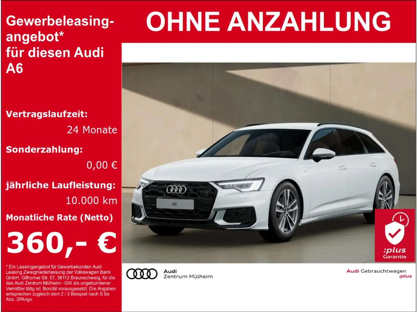 Audi A6 Avant 40 TDI S line Navi Matrix LED virtual Plus A Wit - 1