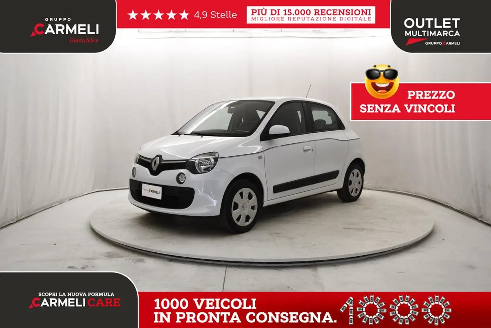 Renault Twingo 1.0 sce Life (wave) 69cv E6 Blanco - 1