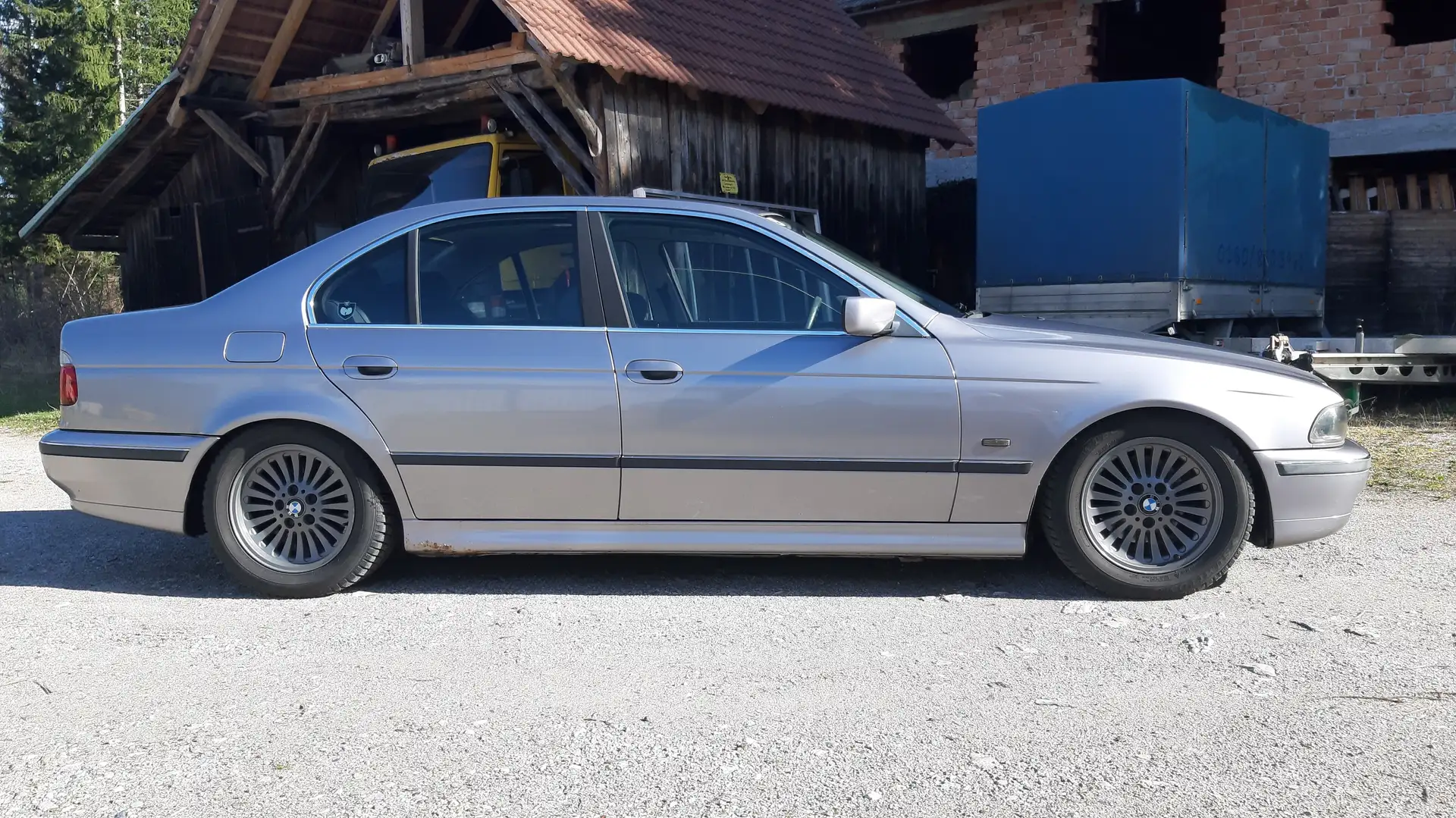 BMW 525 525tds Silber - 2
