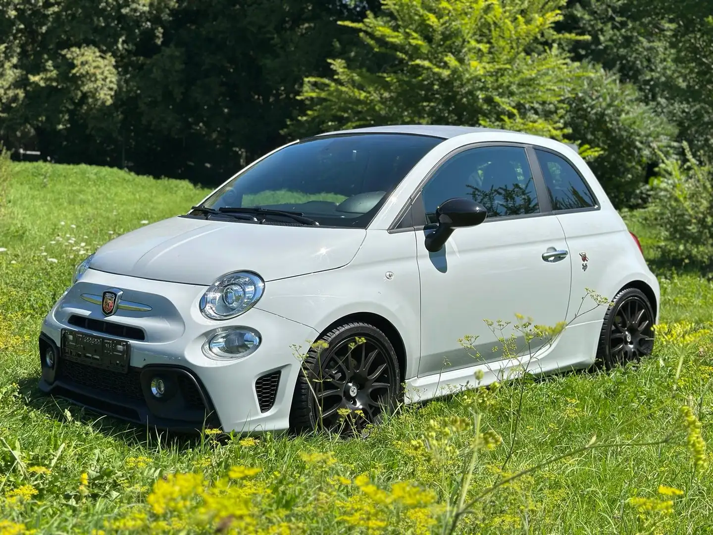 Abarth 595 Pista 595 Abarth Pista Cabrio *Xenon*Navi*Mwst*TOP* Gris - 1