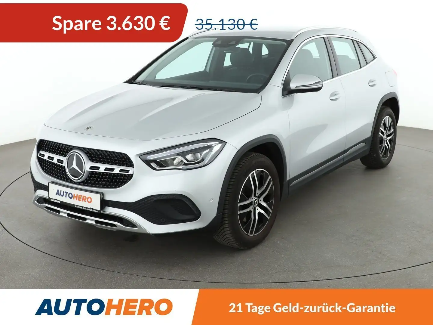 Mercedes-Benz GLA 200 Progressive Aut. *LED*NAVI*VC*CAM* Argent - 1