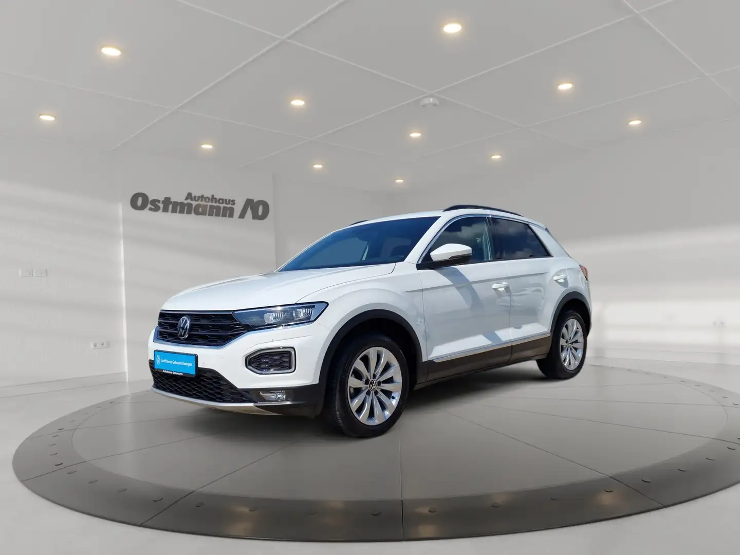 Volkswagen T-Roc 1.5 TSI Sport FLA AHK SpurH el.Heck KAM Weiß - 2