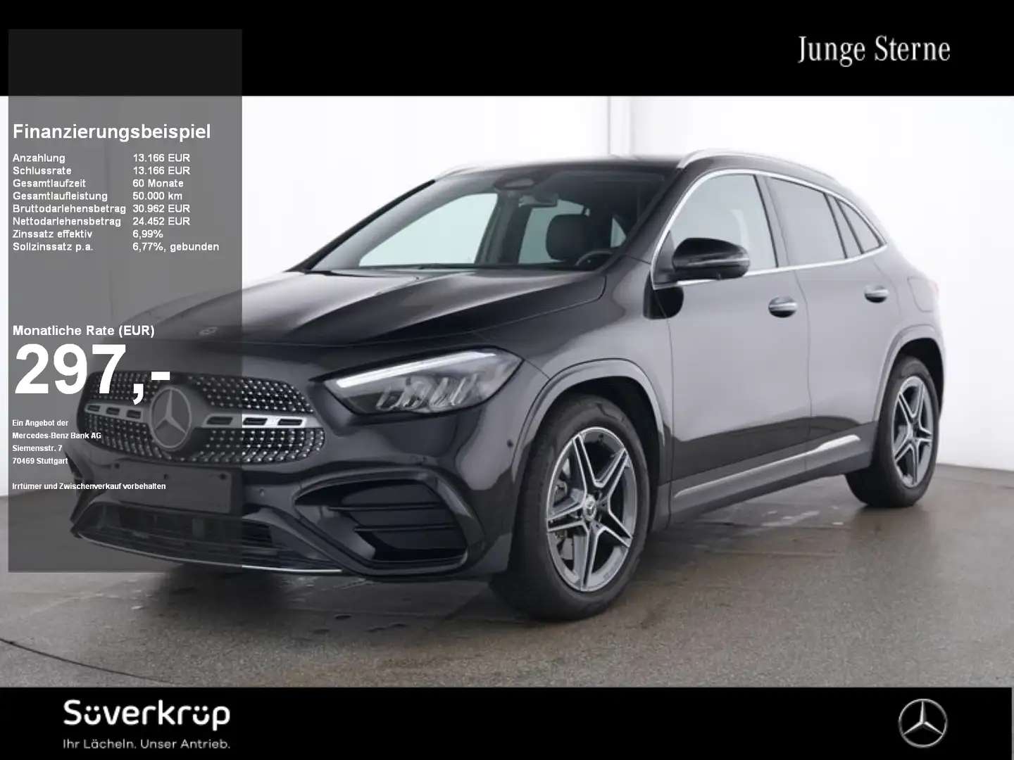 Mercedes-Benz GLA 180 , AMG 360 DISTR KAMERA SPUR PDC SHZ Schwarz - 1
