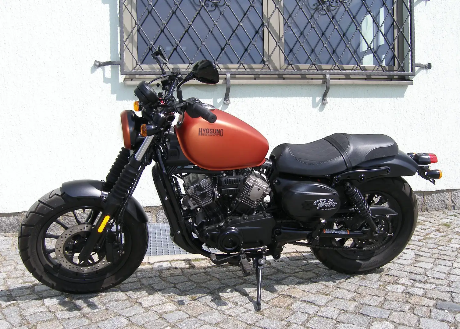 Hyosung Aquila 125 Orange - 2