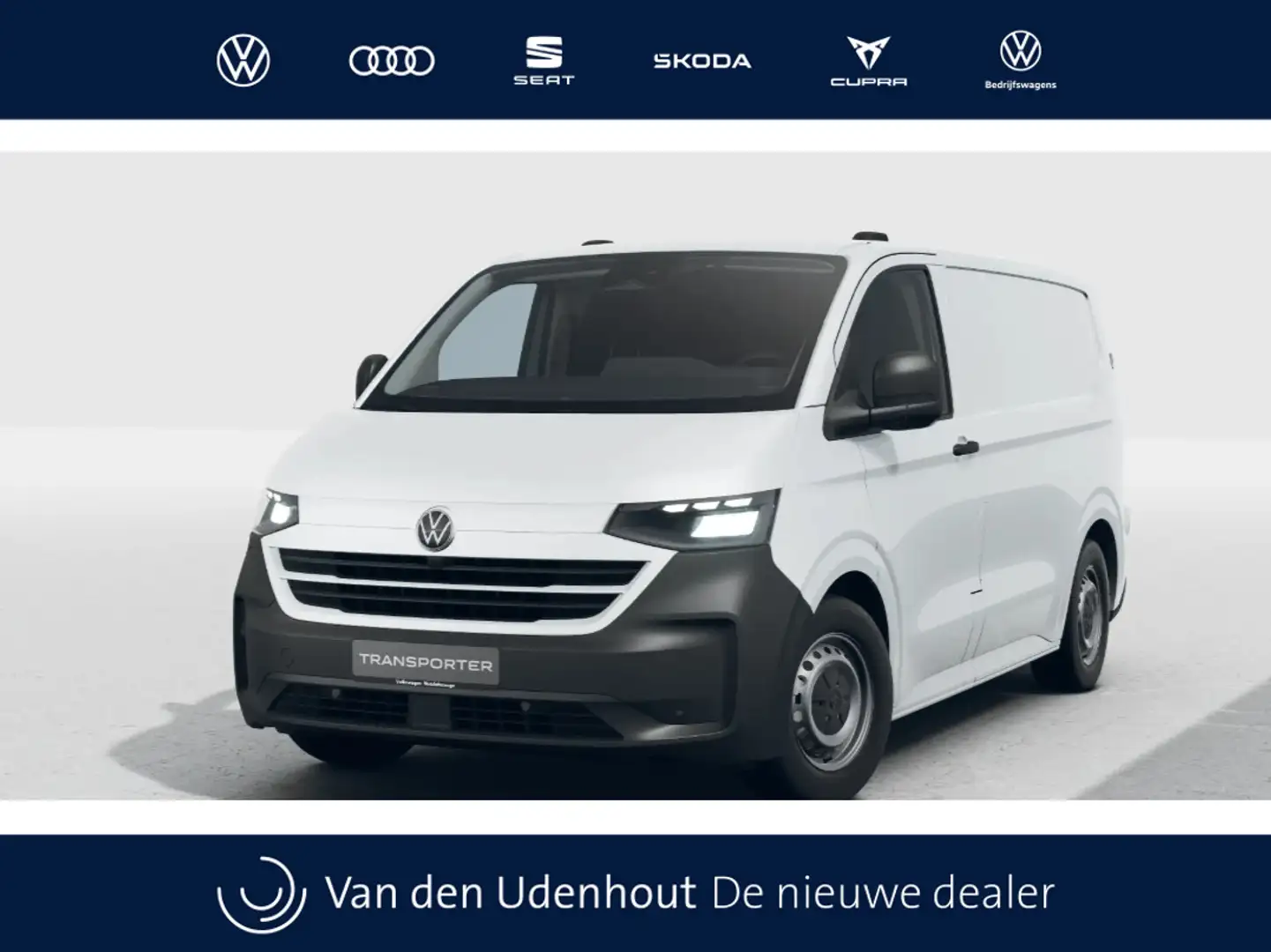 Volkswagen T7 Transporter e-Transporter L1H1 64kWh 218pk RWD 3.2T Wit - 1