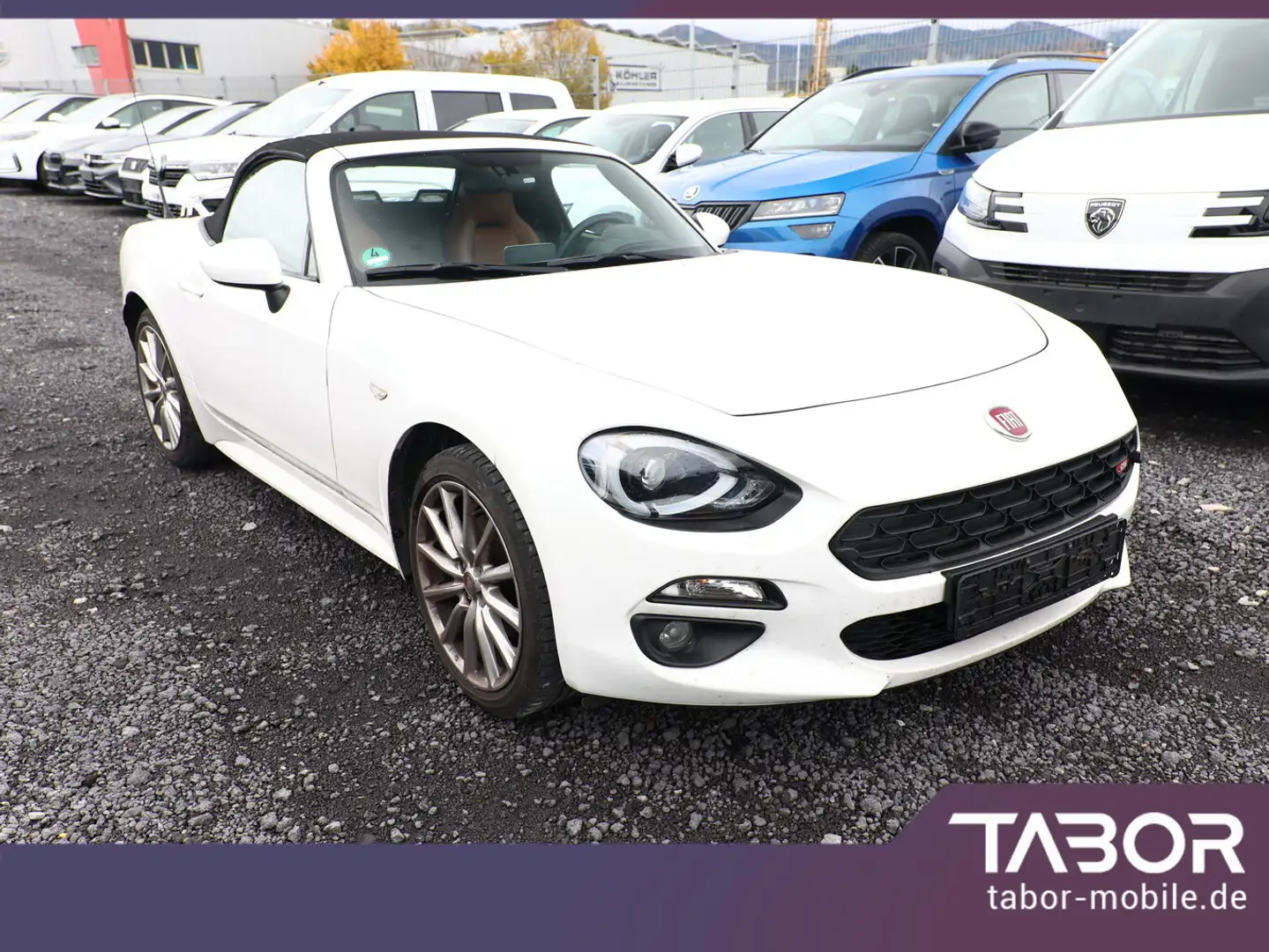 Fiat 124 Spider Spider 1.4 MultiAir 140 Turbo Lusso LED Nav Weiß - 2