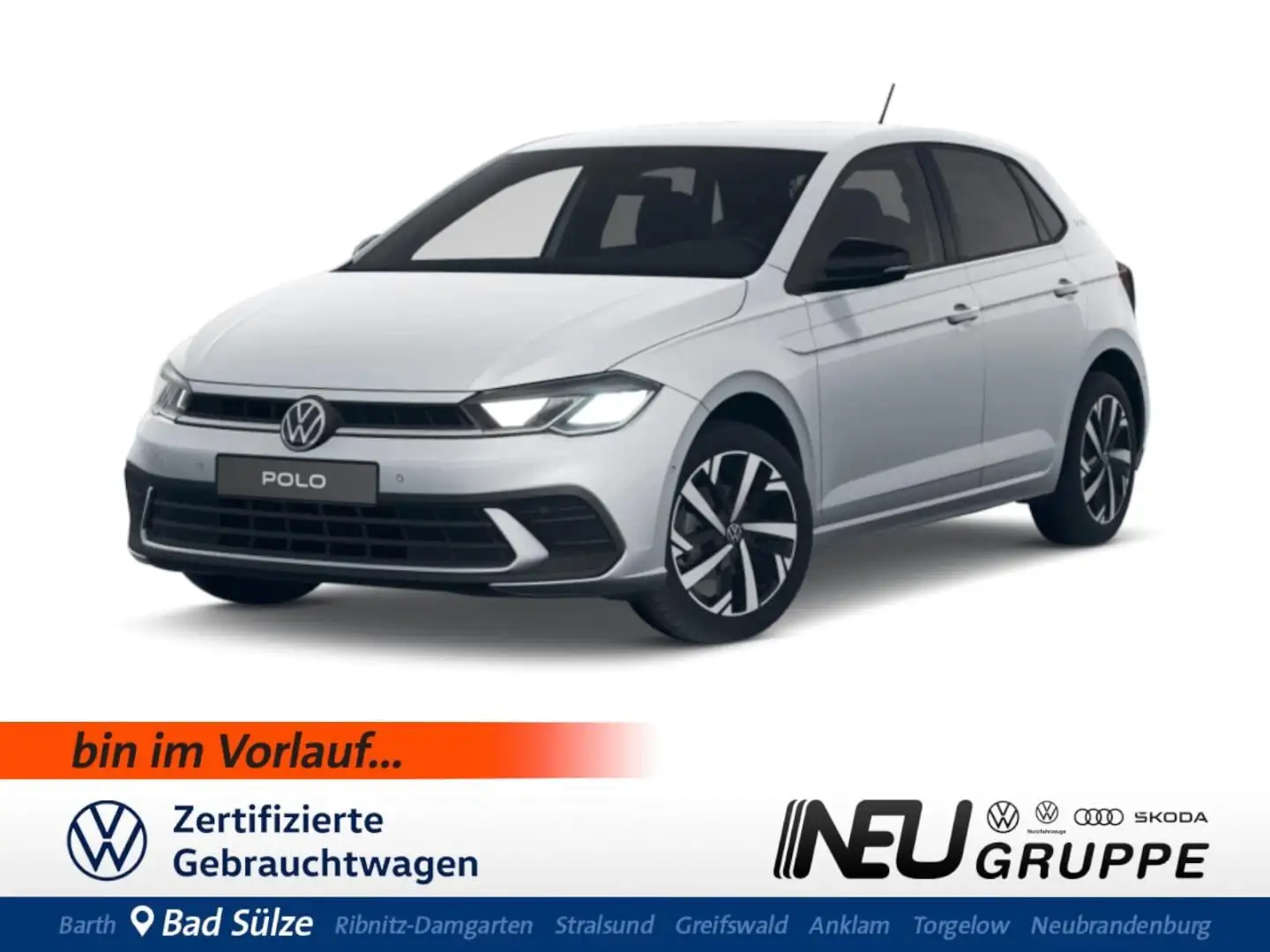 Volkswagen Polo Goal 1.0 TSI DSG Goal ACC Navi Kamera Silber - 1