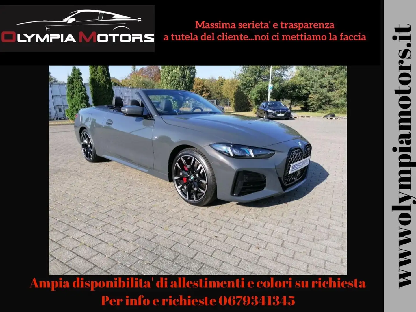 BMW 430 I XDRIVE CABRIO M SPORT NEW MODEL LASER KAMERA 19 Grey - 1