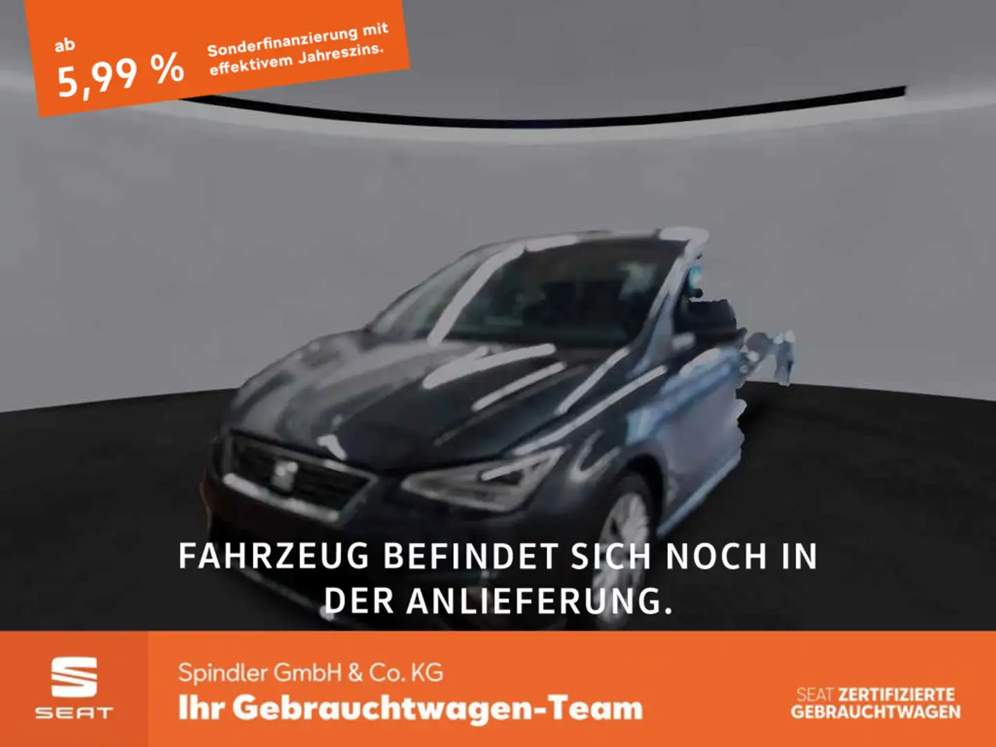SEAT Ibiza FR 1.5 TSI DSG / Navi, LED, RFK, ACC, SHZ Gris - 1