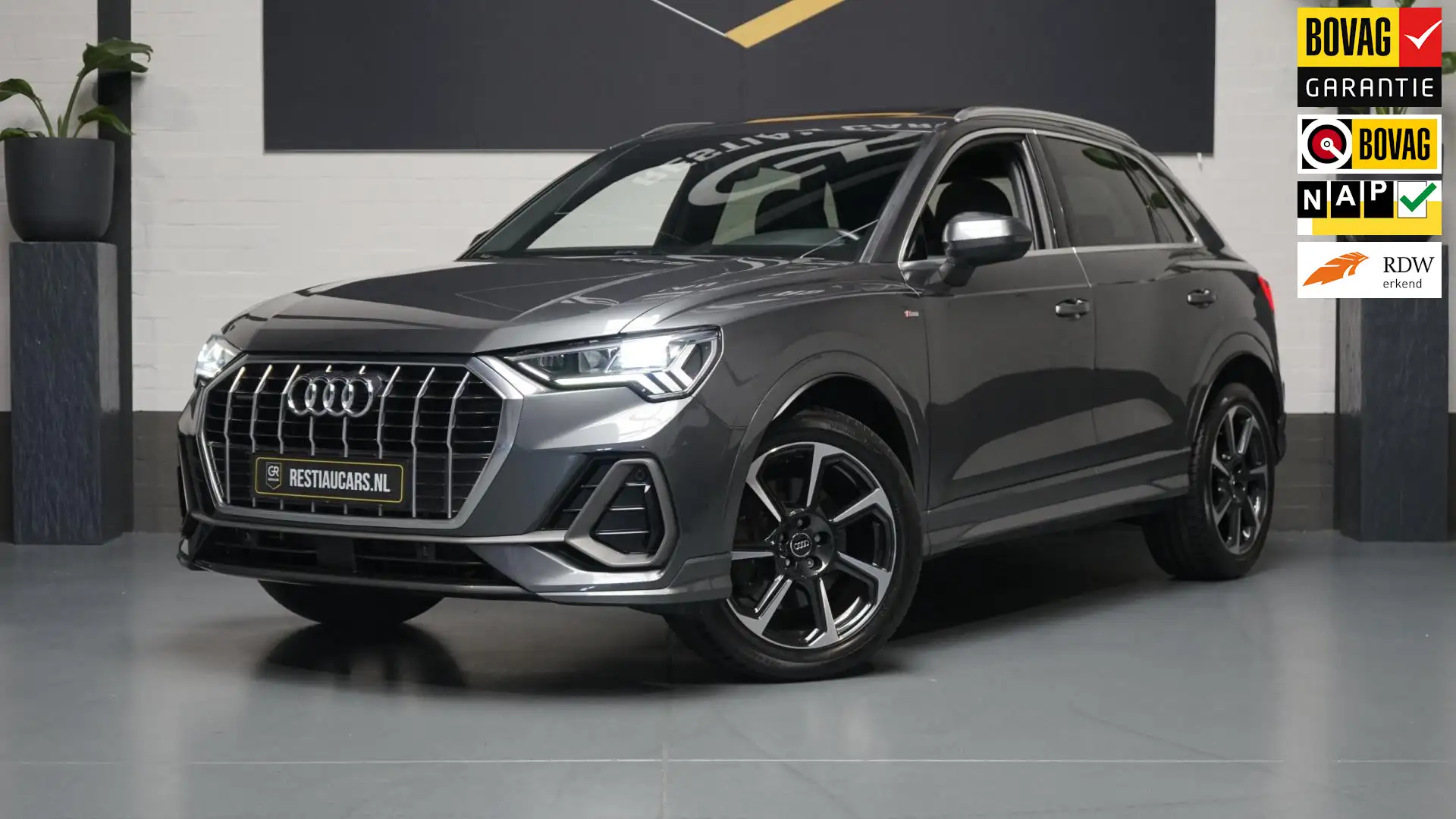 Audi Q3 40 TFSI Quattro 3x S-Line AUTOMAAT-AUDI SOUND-CAME Gris - 1