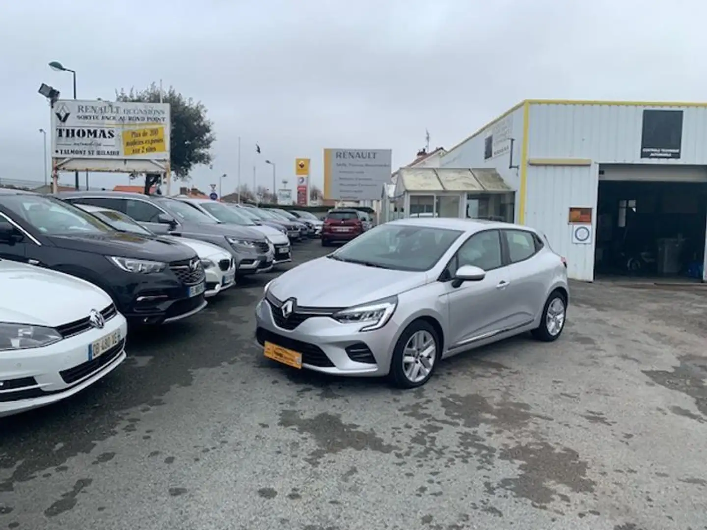 Renault Clio 1.0 TCe 100ch Business Gris - 1