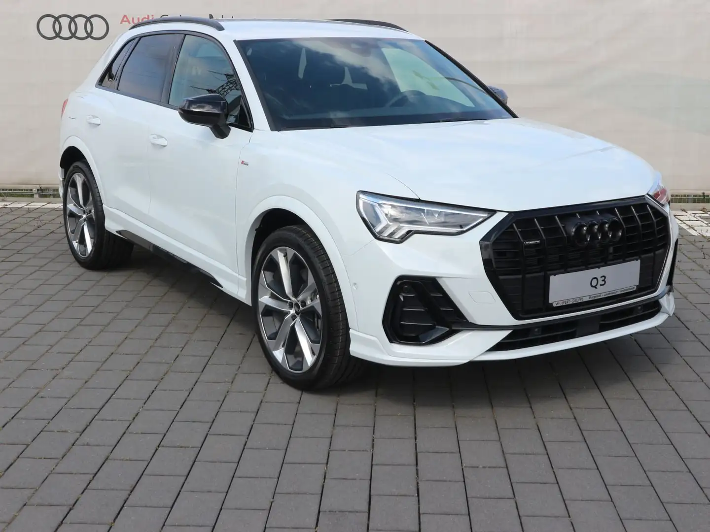 Audi Q3 S line 40 TDI quattro*LED*AHK*NAVI*SONOS*ACC* Weiß - 2