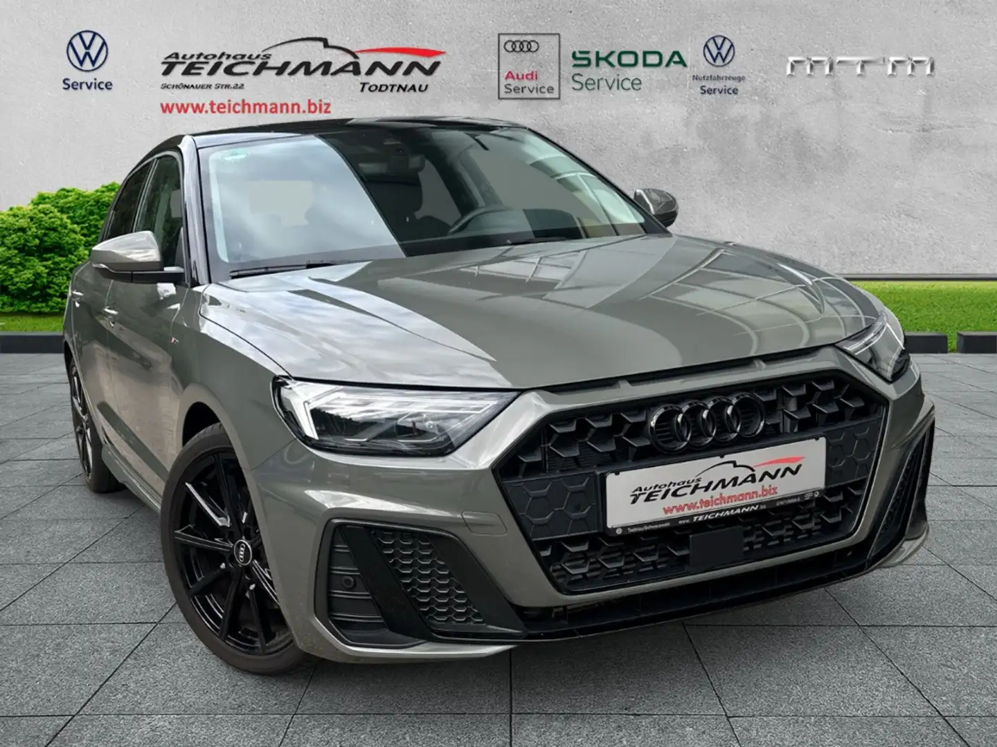 Audi A1 Sportback 40 TFSI S line 2.0 EU6d Grau - 2