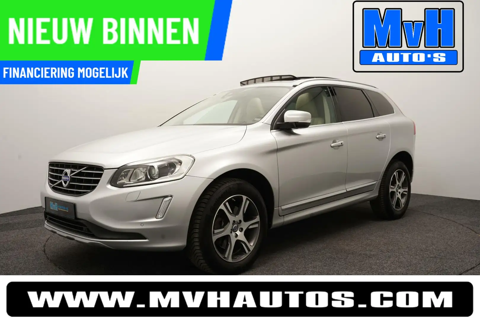 Volvo XC60 2.0 D4 FWD Summum|LUXE!|PANO|XENON|TREKH|CAMERA Grijs - 1