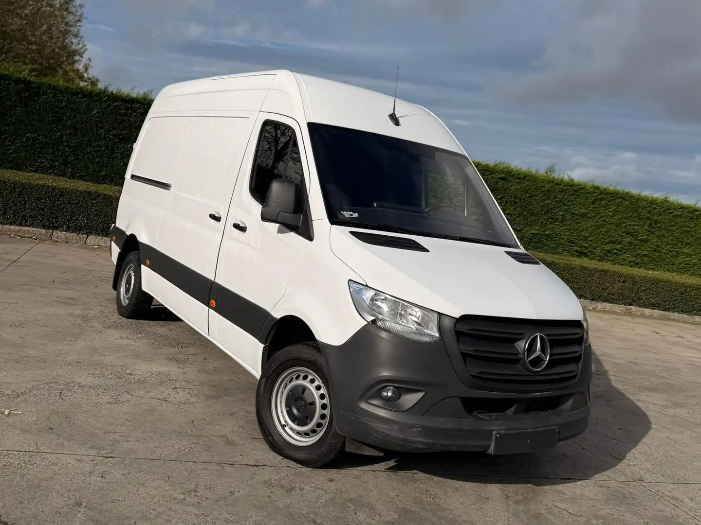 Mercedes-Benz Sprinter 317 CDI Sprinter Lang L2 H2 camera apple trekhaak Wit - 1