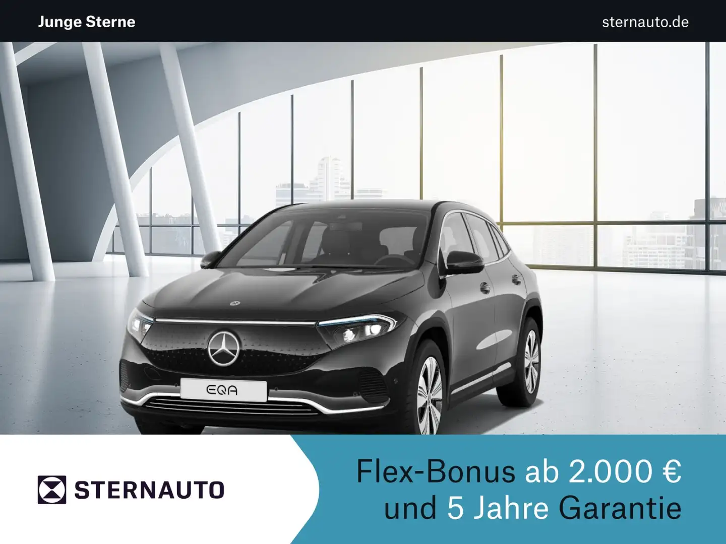 Mercedes-Benz EQA 250 EQA 250+ Progressive Advanced Smartphone RüKam Schwarz - 1