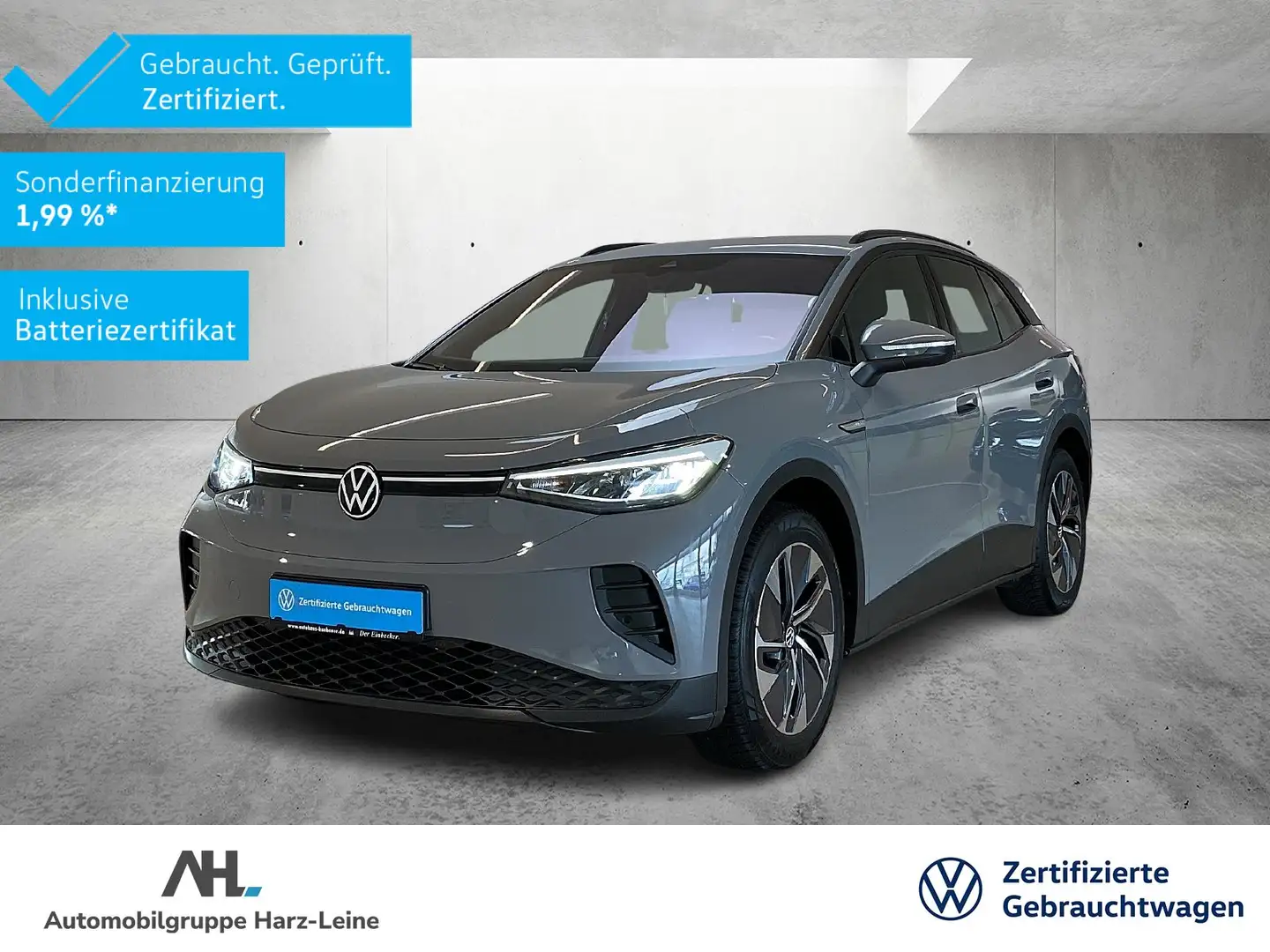 Volkswagen ID.4 Pure Performance 125 kW AHK Navi LED ACC Grau - 1