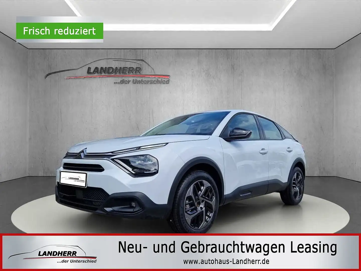 Citroen C4 1.2 Plus//Navi Kamera ALu  PDC Weiß - 1