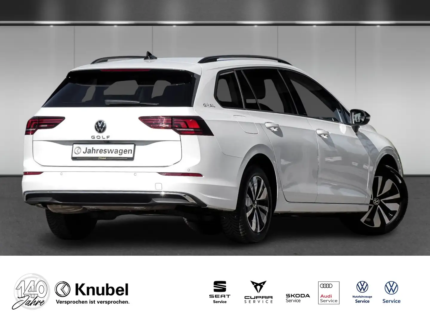 Volkswagen Golf VIII Variant GOAL 1.5 TSI LED+/AHK/NAVI/ACC Wit - 2