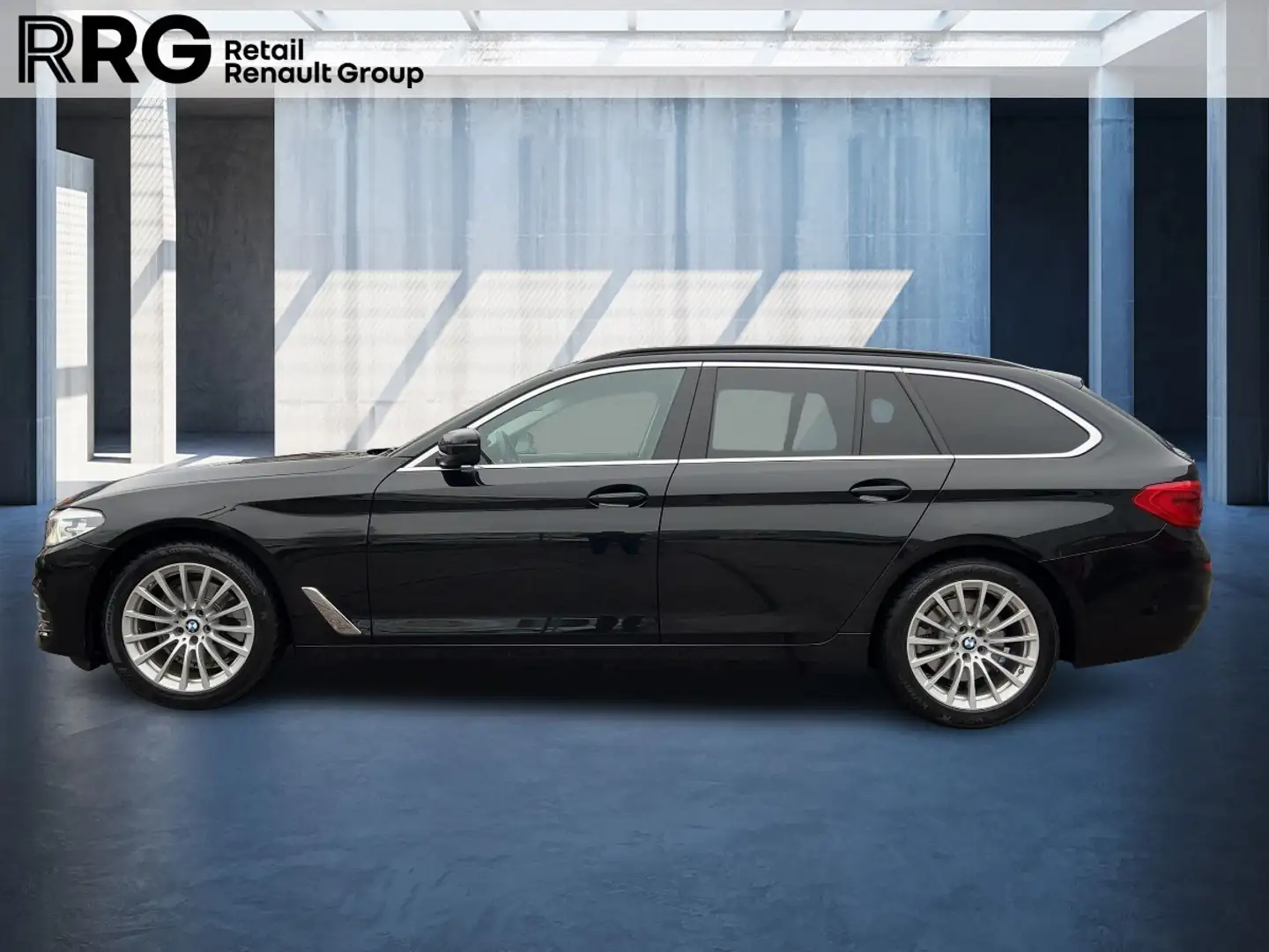 BMW 520 Touring 520 d xDrive Black - 2