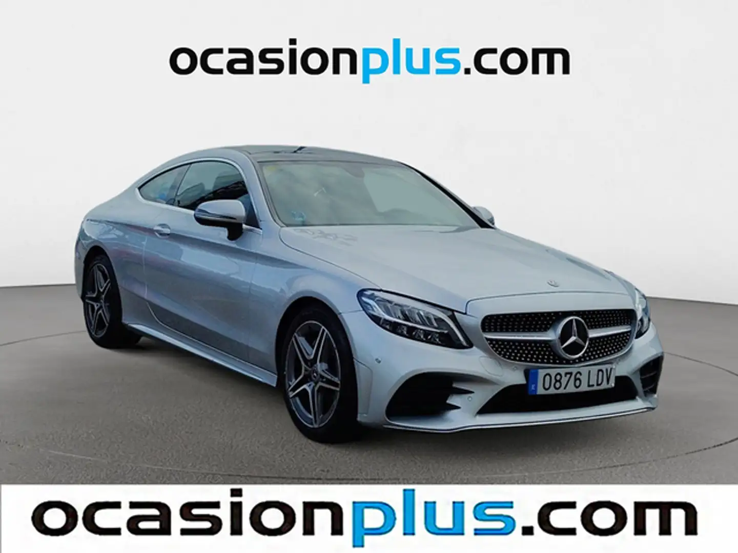 Mercedes-Benz C 220 Coupé 220d 9G-Tronic Silber - 2