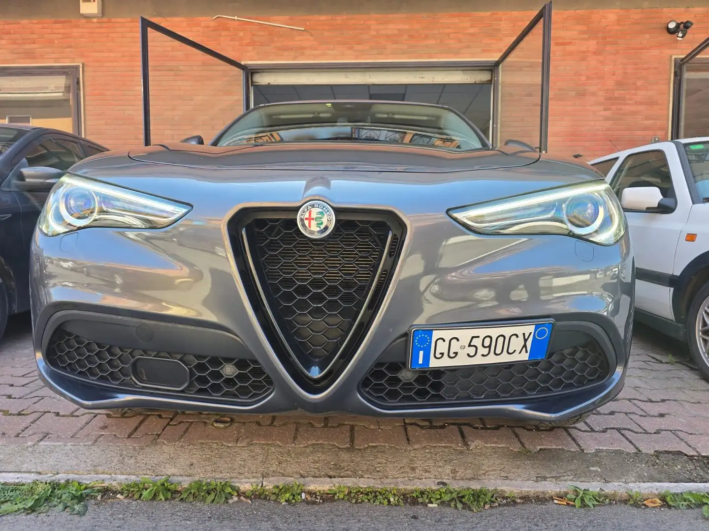 Alfa Romeo Stelvio Stelvio 2.2 Sprint Q4 190cv automatico Grigio - 1