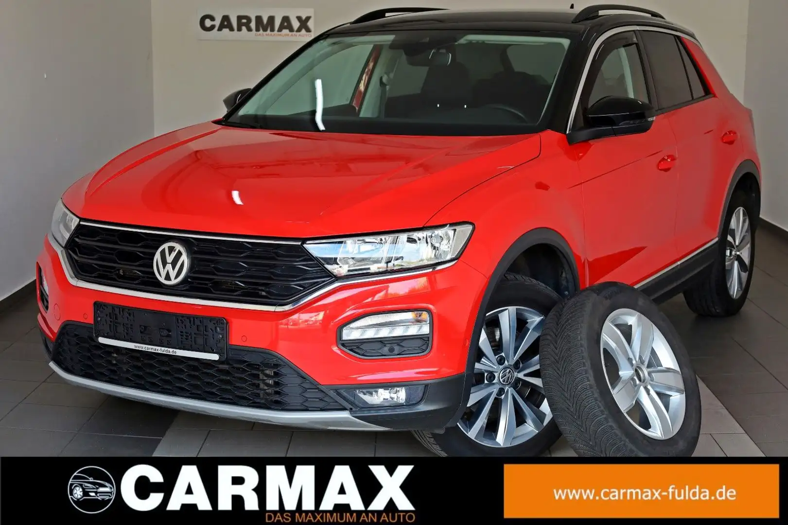 Volkswagen T-Roc Style Navi,SH,PDC,ACC,AHK,SR+WR Rot - 1