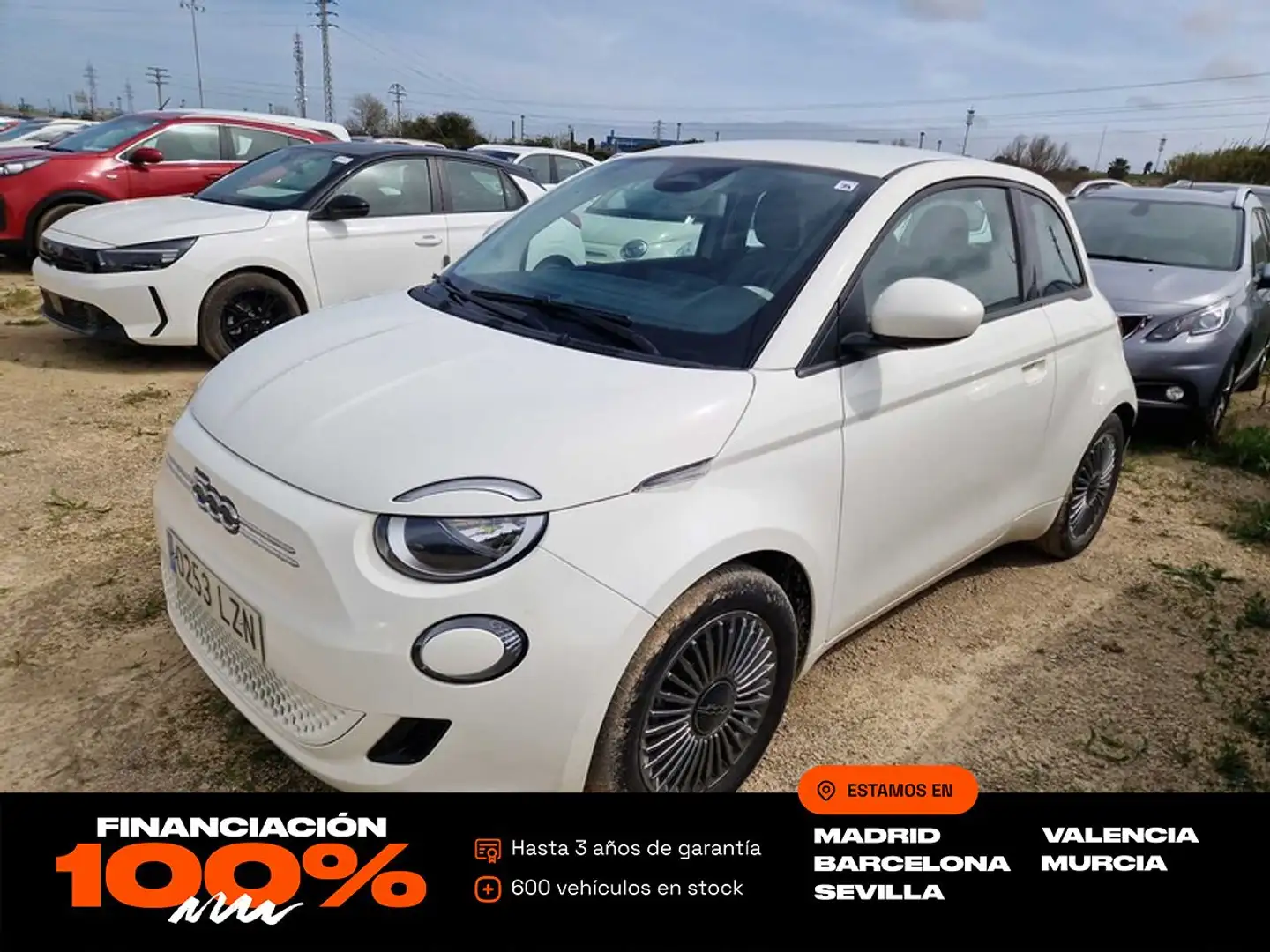 Fiat 500 Icon 3+1 320km 85kW (118CV) Blanco - 1