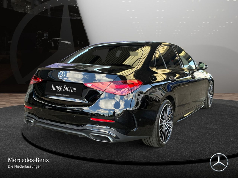 Mercedes-Benz C 180 AMG+NIGHT+PANO+360+LED+19"+TOTW+KEYLESS+9G — photo 8