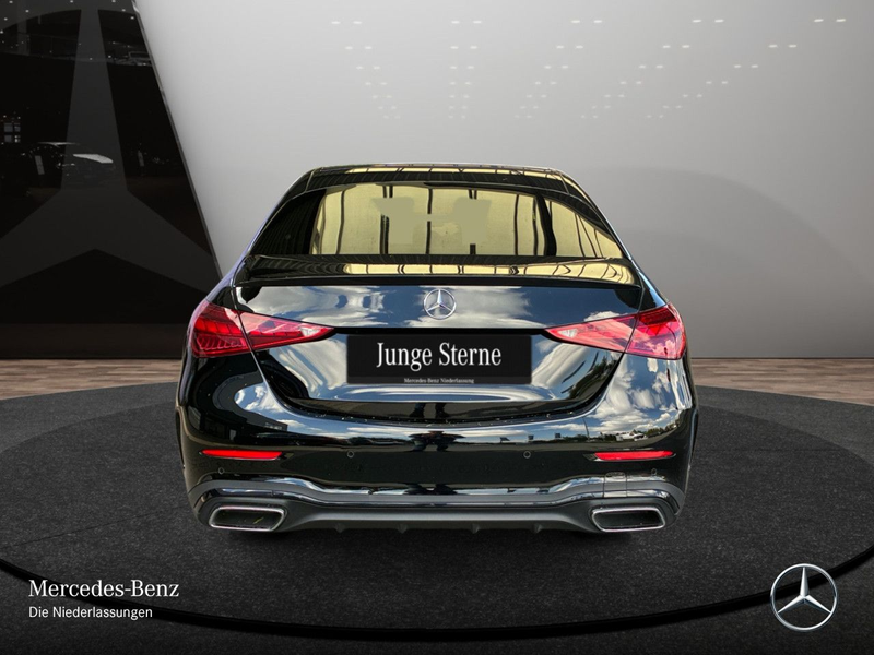 Mercedes-Benz C 180 AMG+NIGHT+PANO+360+LED+19"+TOTW+KEYLESS+9G — photo 9