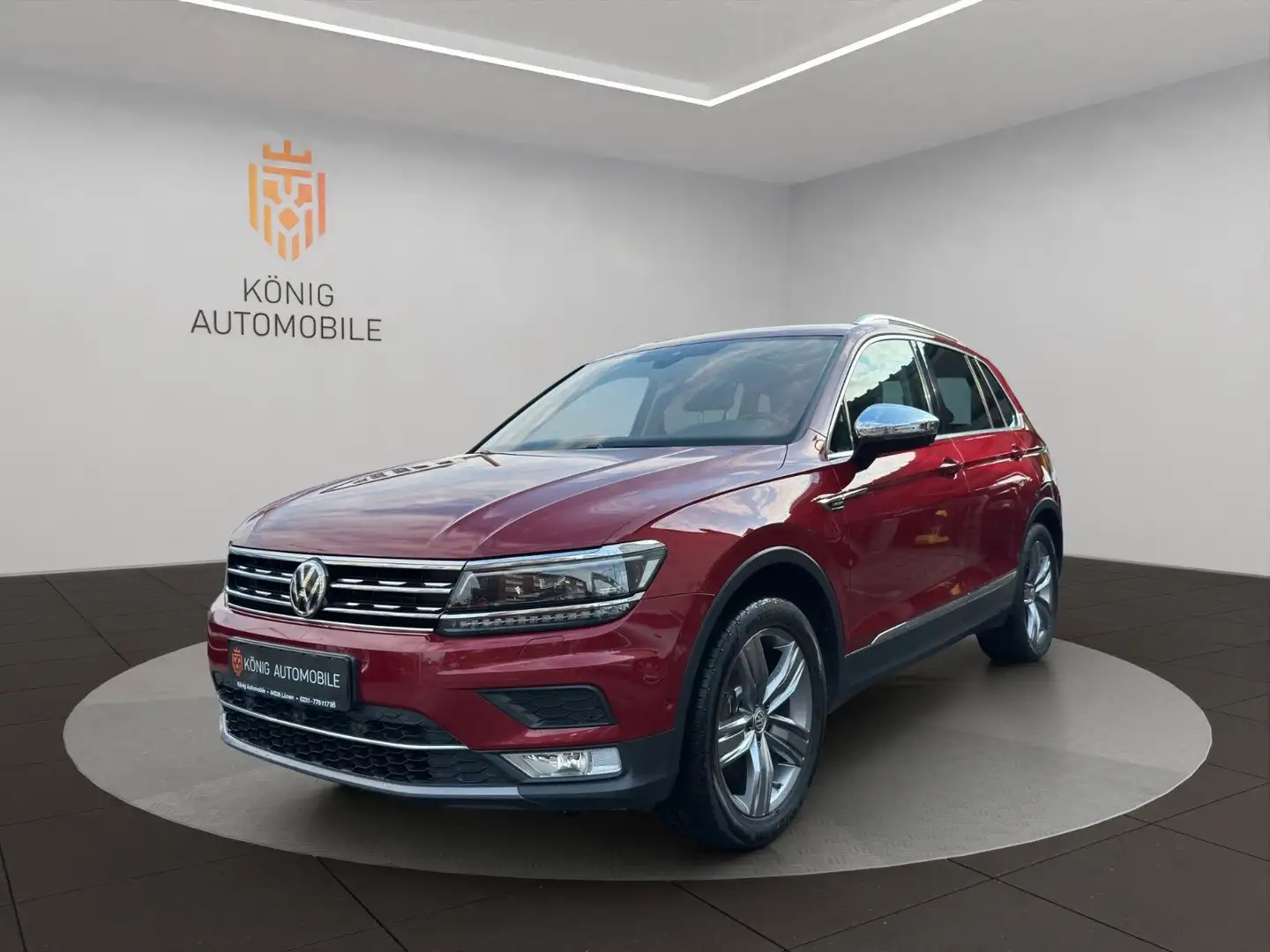 Volkswagen Tiguan Highline BMT 4Motion/1.HAND/LED/HEAD-UP Rouge - 1