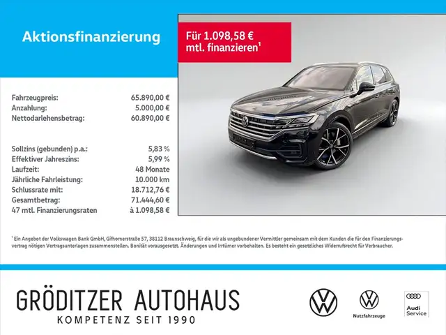 Volkswagen Touareg 3.0 TSI R-Line 4M Leder|NAV|AHK|HUD