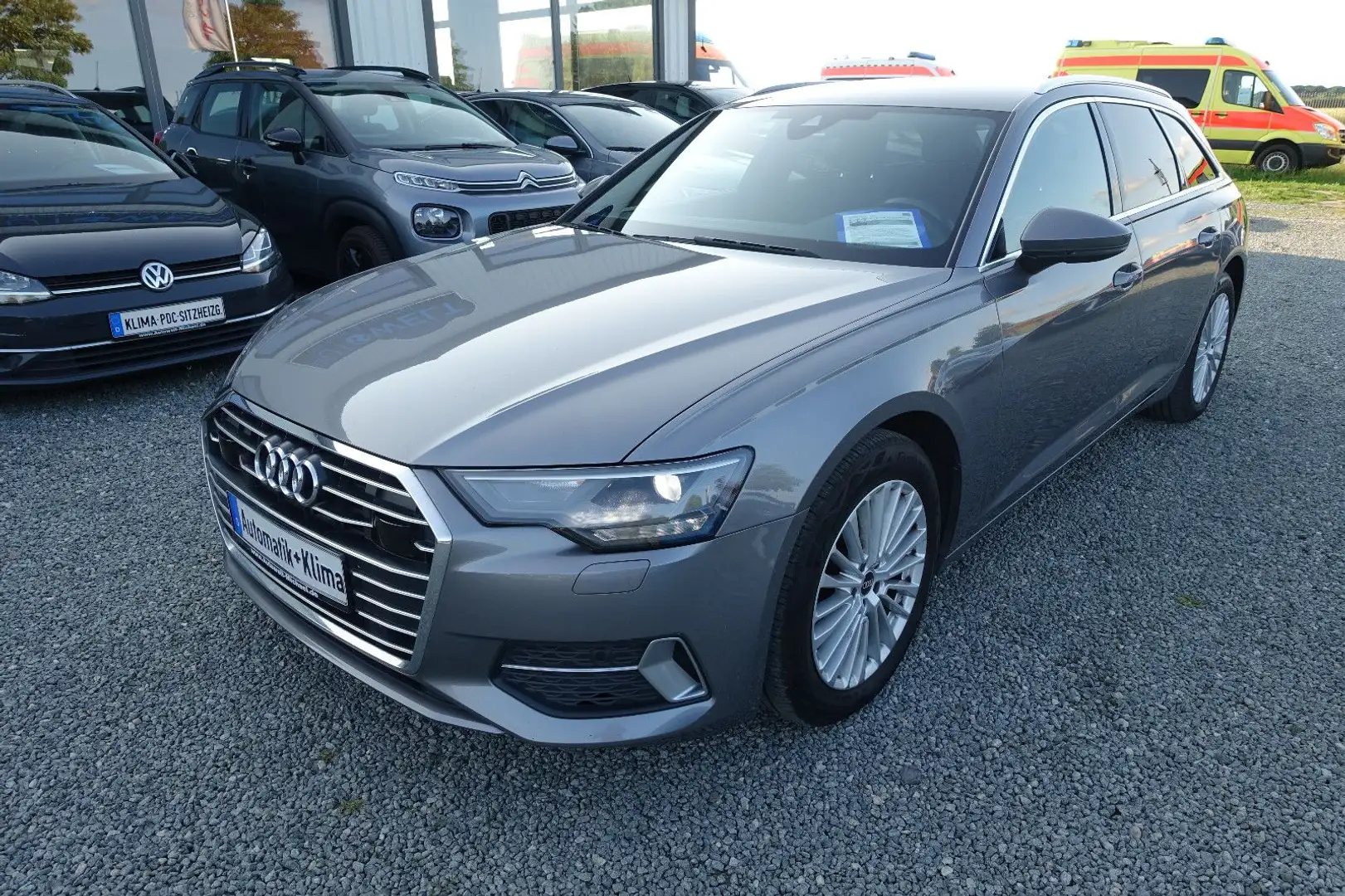 Audi A6 Avant 40 TDI sport 2.0 Aut.LED NAV KAM ACC 18 Gris - 2