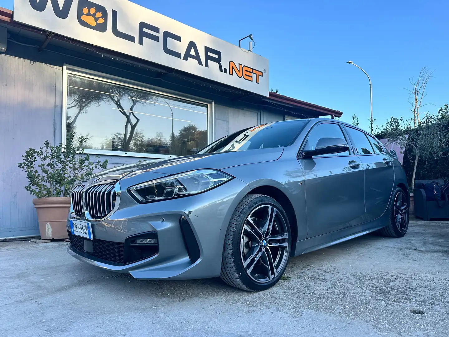 BMW 116 Serie 1 116i Msport SUBENTRO NLT Grigio - 1