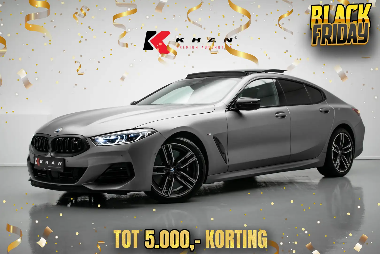 BMW M850 8-serie Gran Coupé M850i xDrive High Executive |Pa Gris - 1
