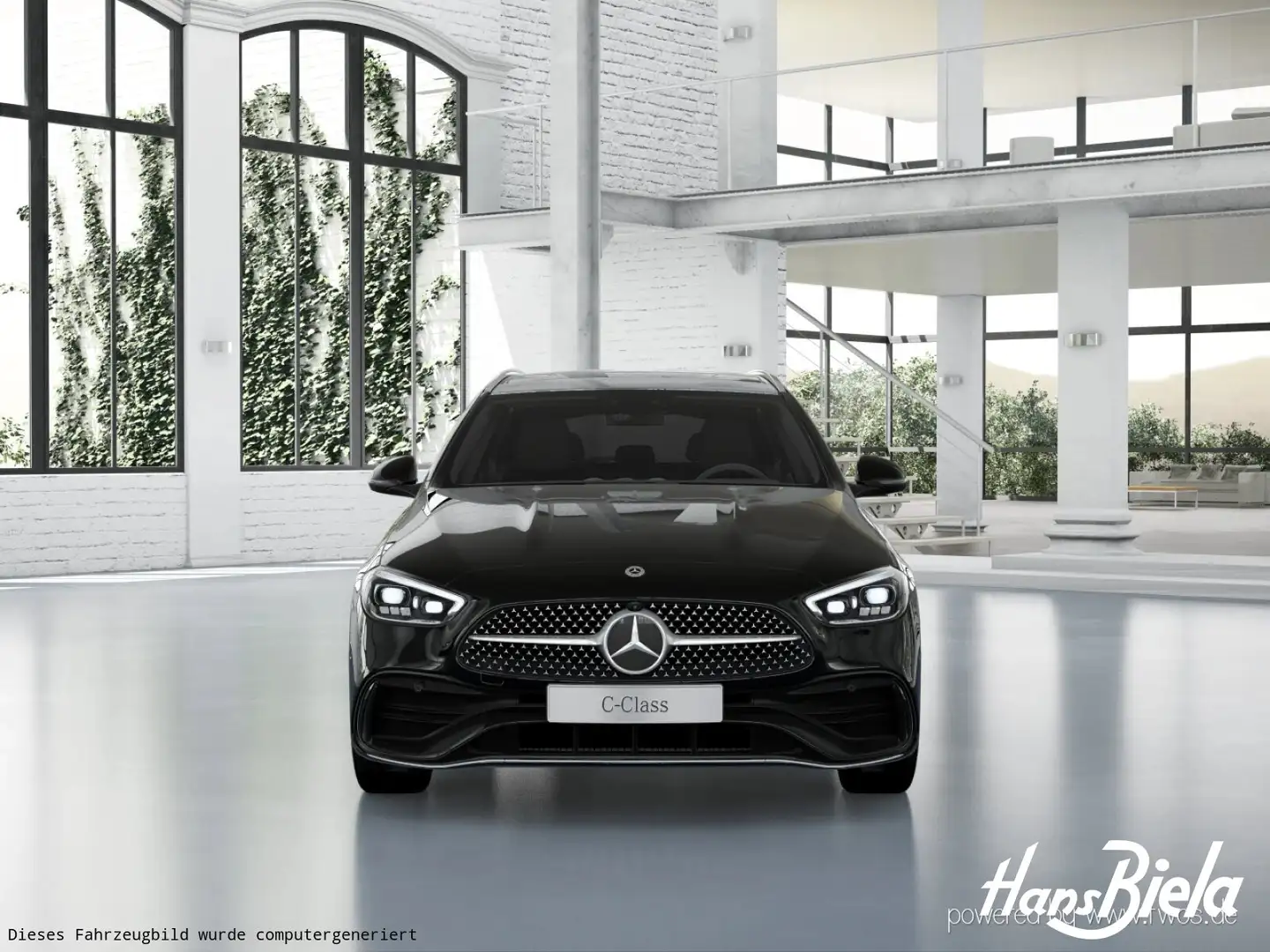 Mercedes-Benz C 220 C 220 d T AMG/19"/Pano/Digili/360/AHK/Dis/Sound Schwarz - 2