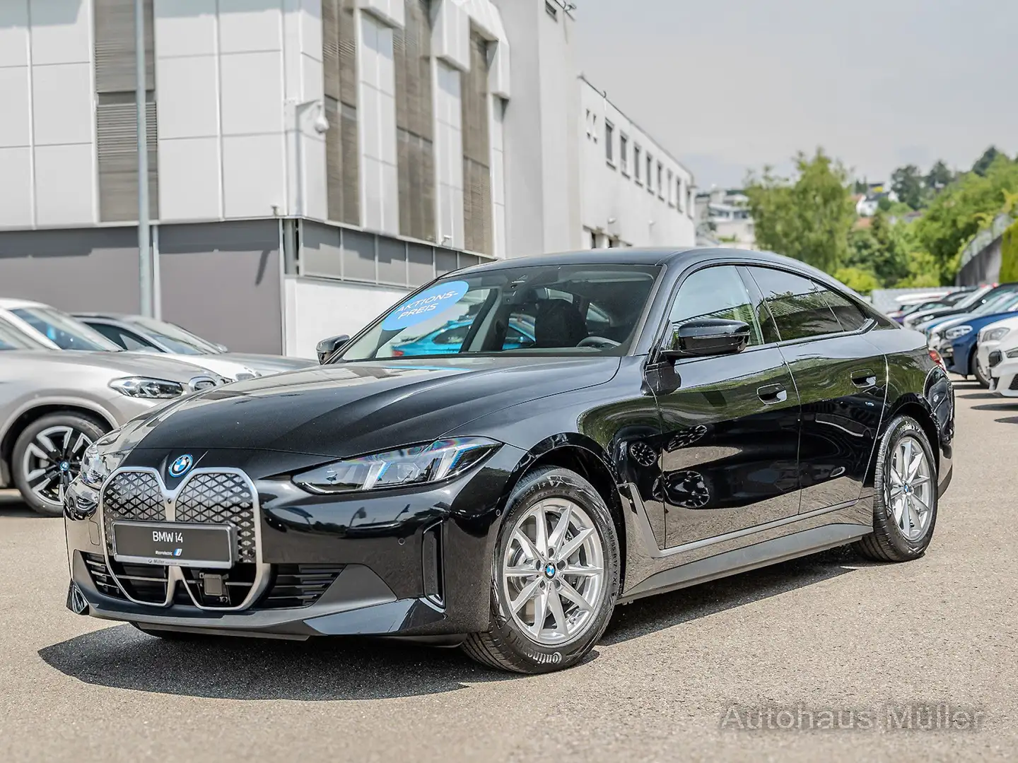 BMW i4 eDrive40 UPE 69.980 Innovation Komfort AHK HUD Black - 2