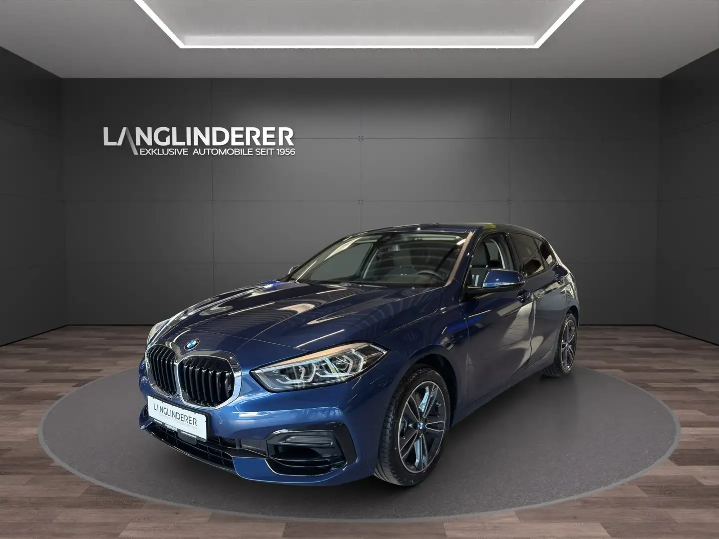 BMW 120 i 5-Türer Sport Line NP50279,- HUD h/k eSitze Blau - 1