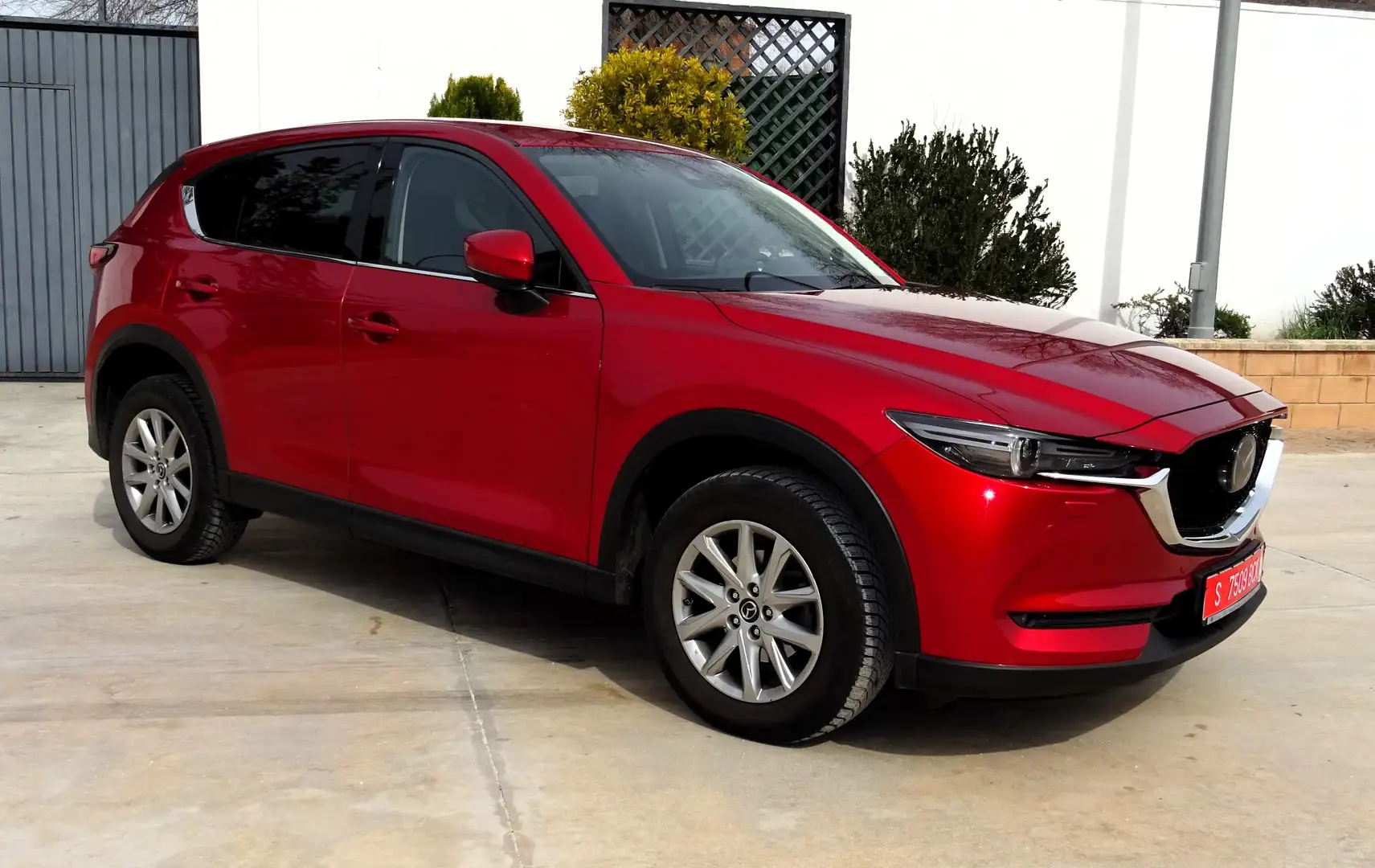 Mazda CX-5 2.2D Zenith Cruise Roof Black Leather 4WD 175cv Rojo - 2