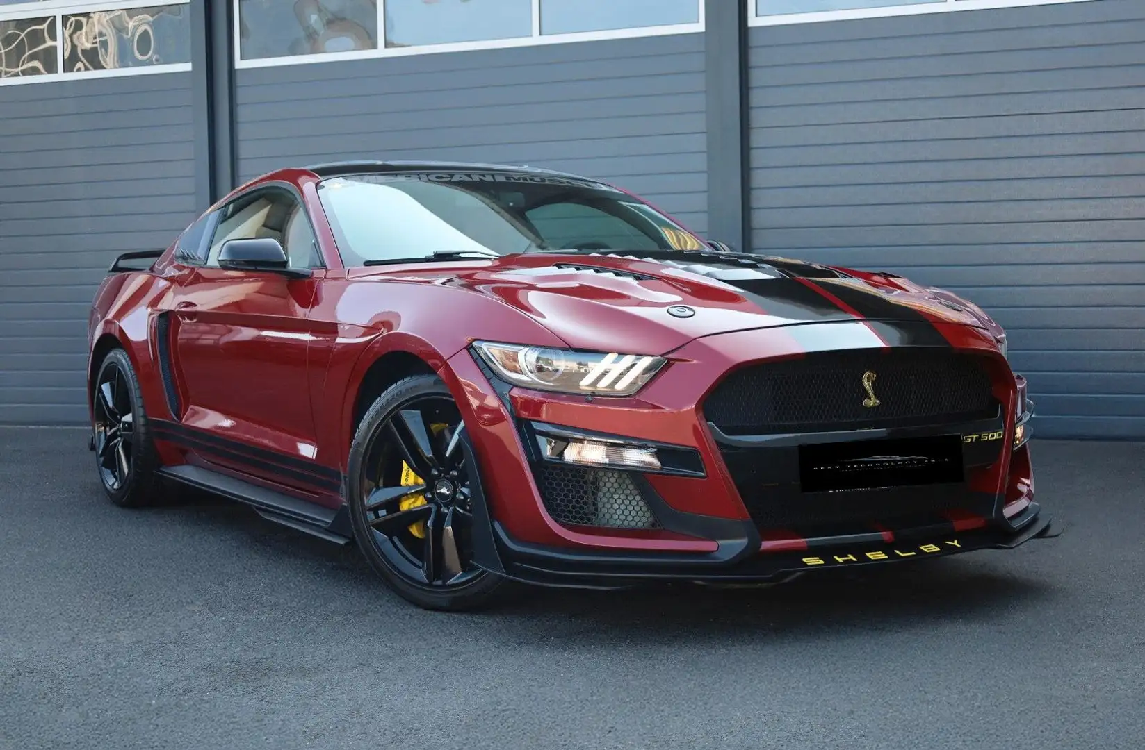 Ford Mustang 2.3 KIT SHELBY/BREMBO/APPLE/SHZ/SBL/KAM/20 Rosso - 1