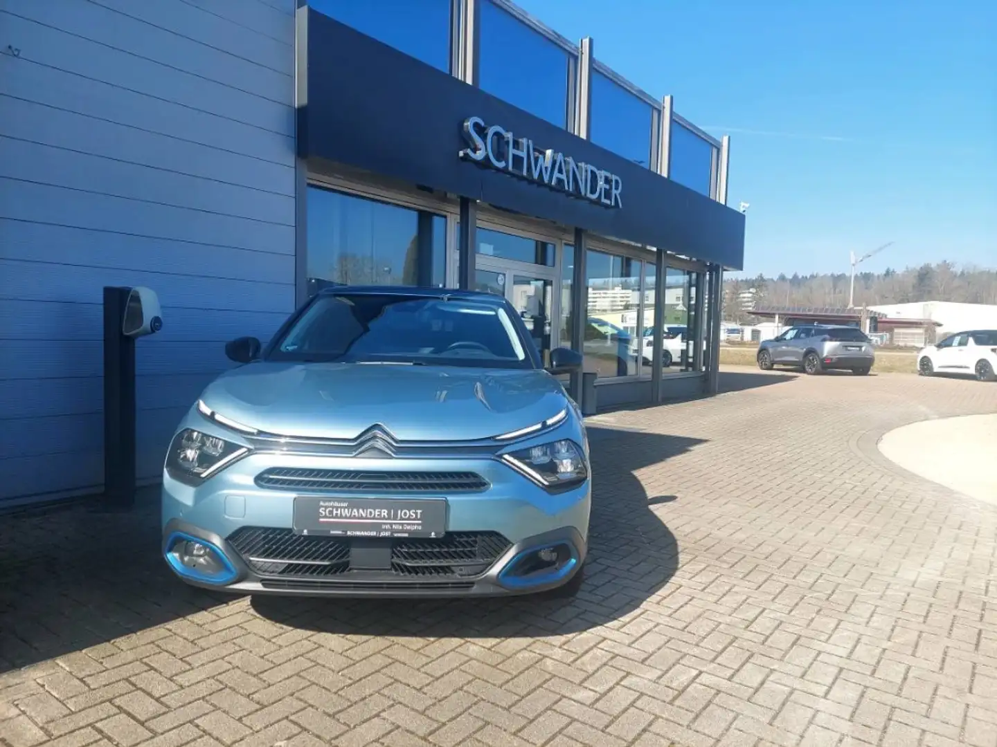 Citroen C4 e-Shine Elektromotor Shine *Einparkhilfe, Klimaaut Blu/Azzurro - 2