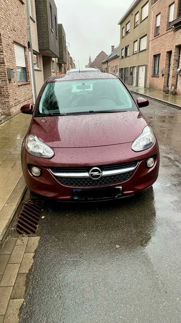 Opel Adam 1.2 bordeaux Rouge - 1
