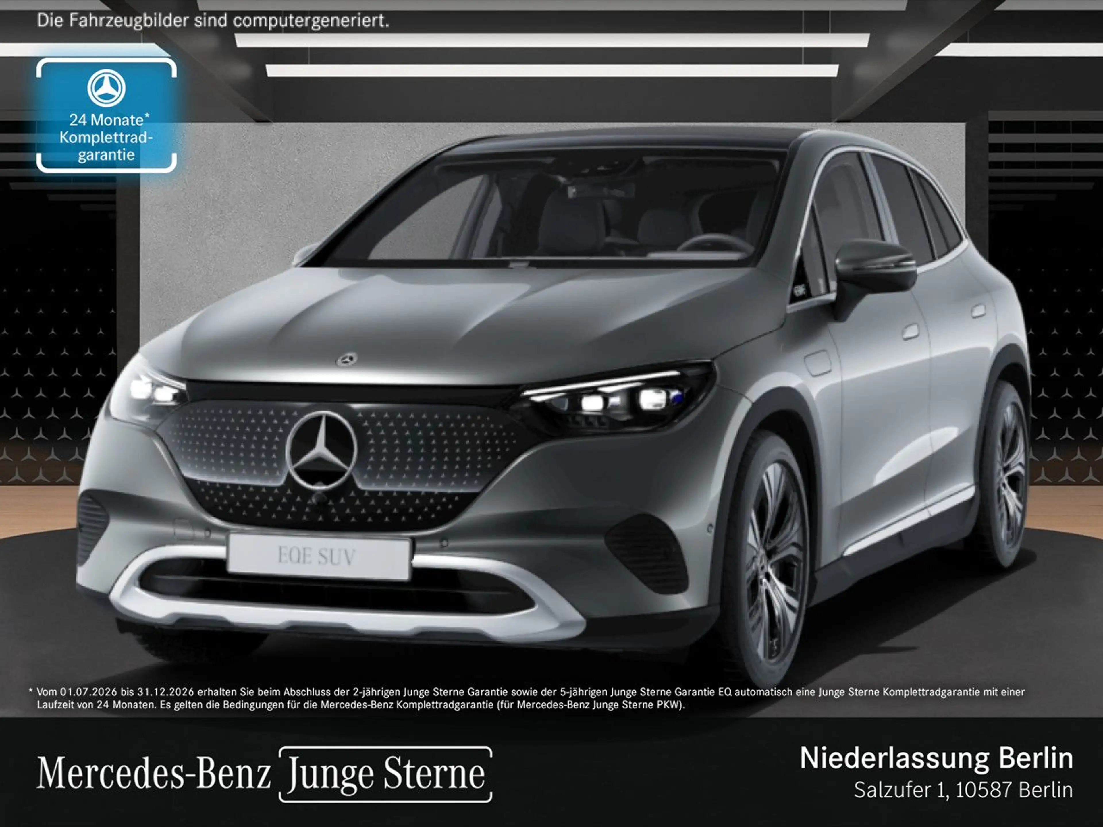 Mercedes-Benz EQE SUV EQE 350 4M AVANTG+PANO+360+AHK+BURMESTER+KEYLESS