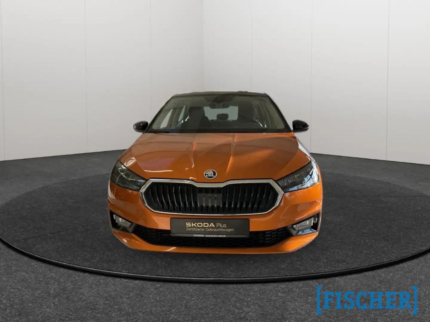 Skoda Fabia 1.0TSI DSG Style LED Navi SHZ Rear View GRA PDC Orange - 2