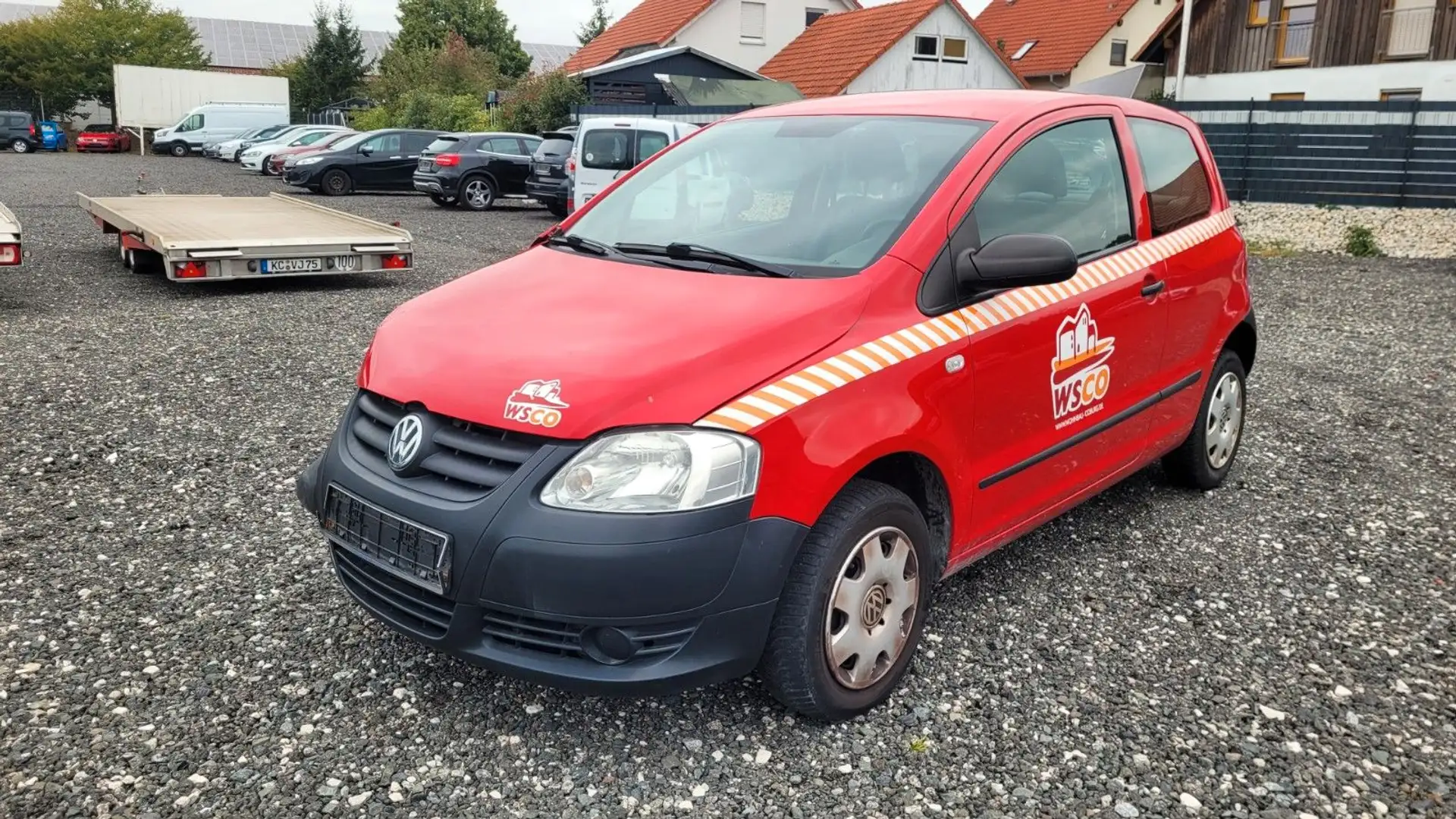 Volkswagen Fox *Klimaanlage*HU 08.26*Kein Rost*Unfall* Rot - 1