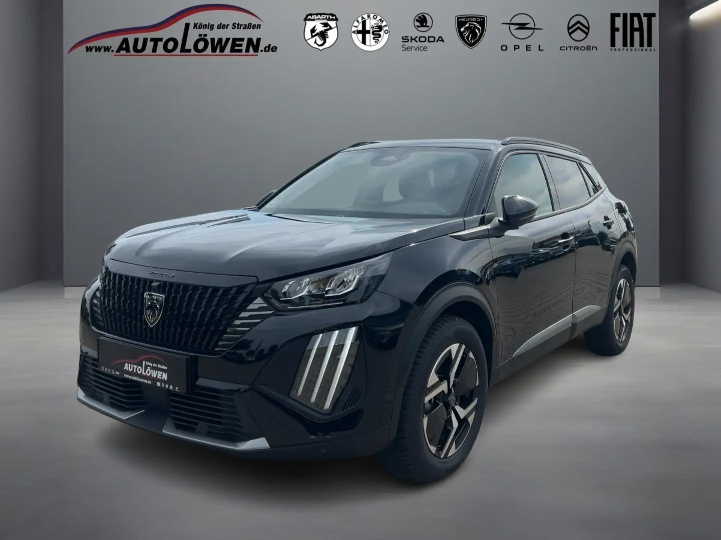 Peugeot 2008 1.2 Hybrid 145 Allure (EURO 6e) Schwarz - 1